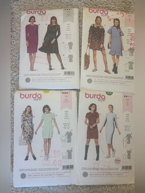 Sewing Pattern Dress Bundle - Mixed Dress Designs (Sizes 8-18)